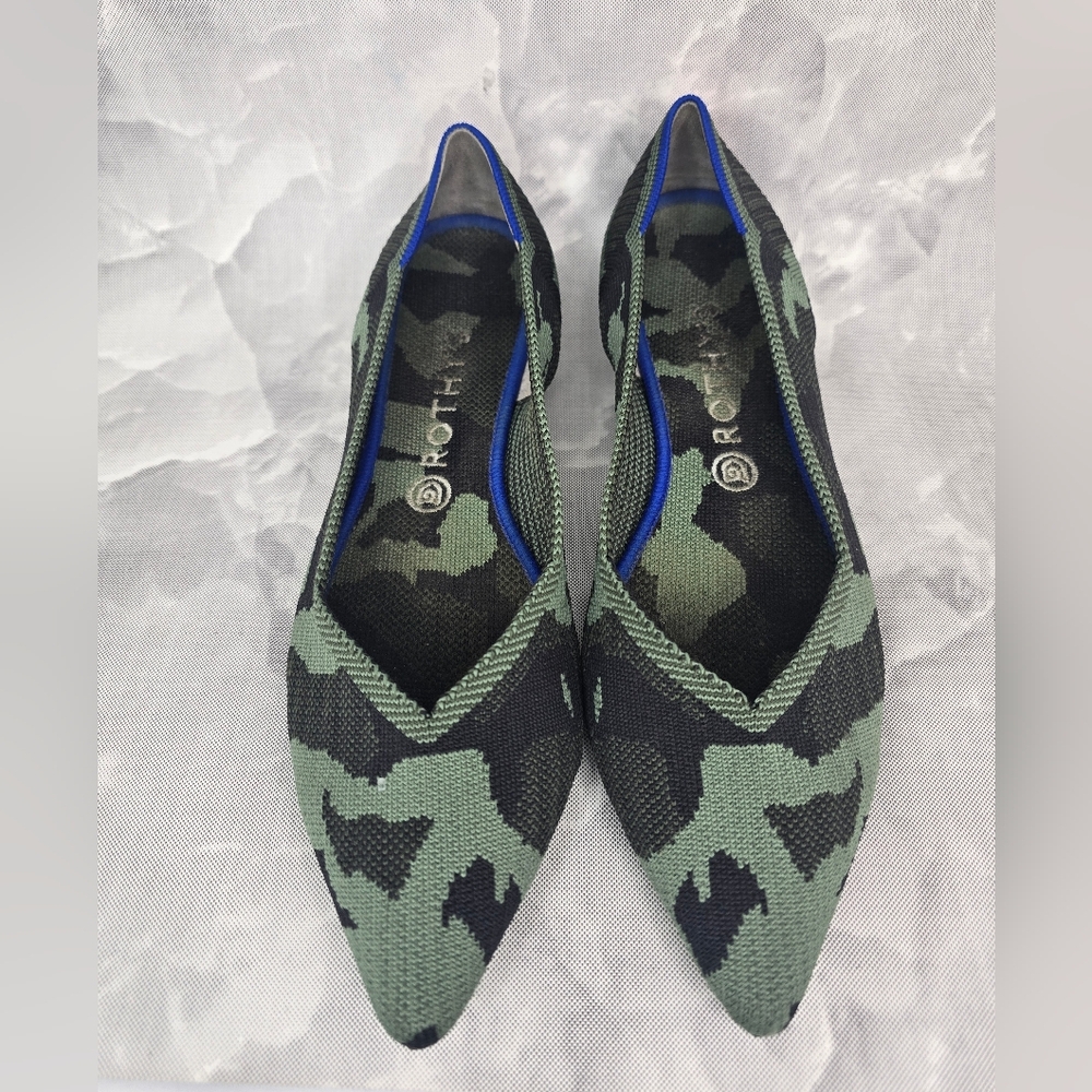 Rothys The Point Camo Flats - Picture 3 of 7